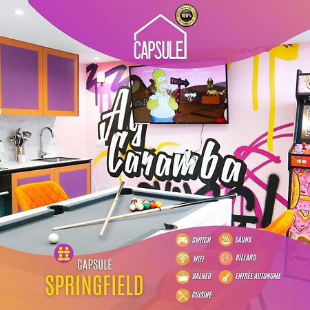 Capsule Springfield - Balneo -Sauna - Billard Douai Zewnętrze zdjęcie